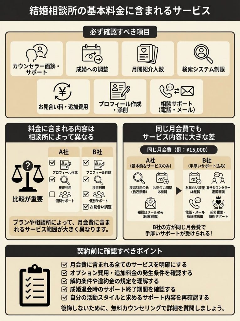 基本料金に含まれるサービス内容