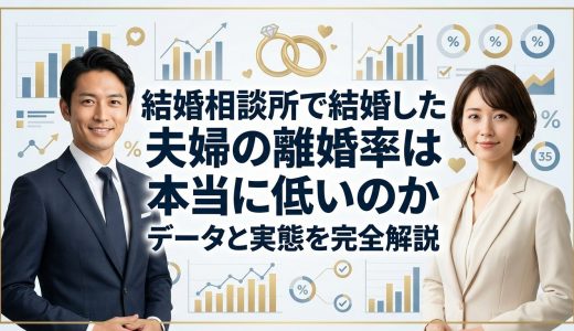 結婚相談所の離婚率は？公的データ・最新調査・離婚しにくい理由を解説
